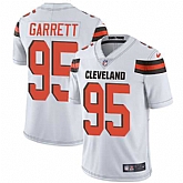 Nike Cleveland Browns #95 Myles Garrett White NFL Vapor Untouchable Limited Jersey,baseball caps,new era cap wholesale,wholesale hats